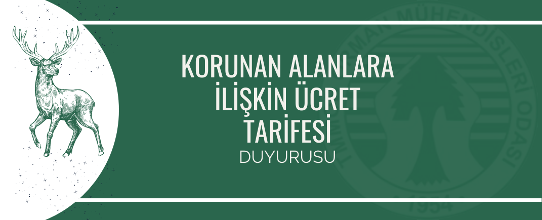 2022 YILI KORUNAN ALANLARA İLİŞKİN ÜCRET TARİFESİ HAKKINDA DUYURU