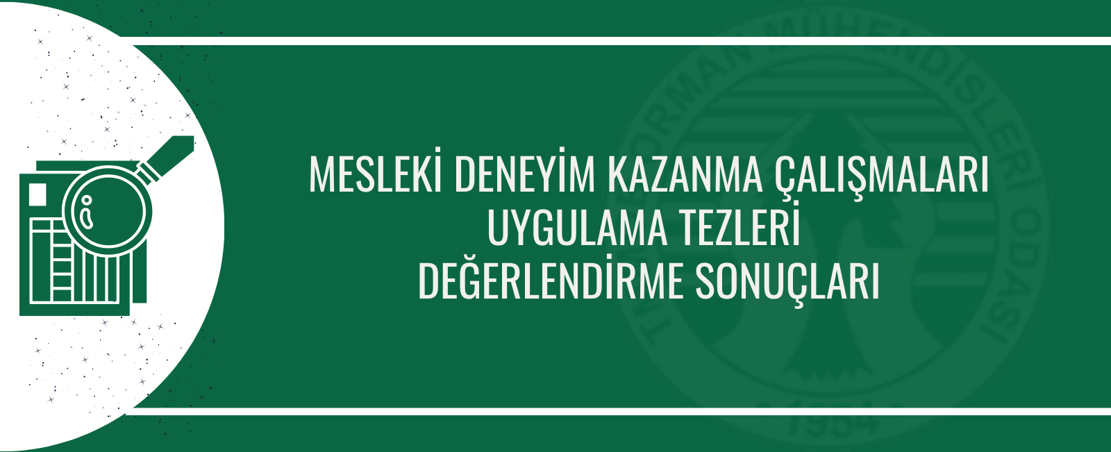 MESLEKİ DENEYİM KAZANMA ÇALIŞMALARI UYGULAMA TEZLERİ  DEĞERLENDİRME SONUÇLARI